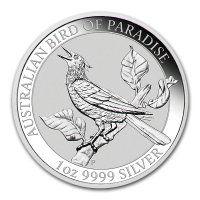 Bird of Paradise Silbermünzen kaufen