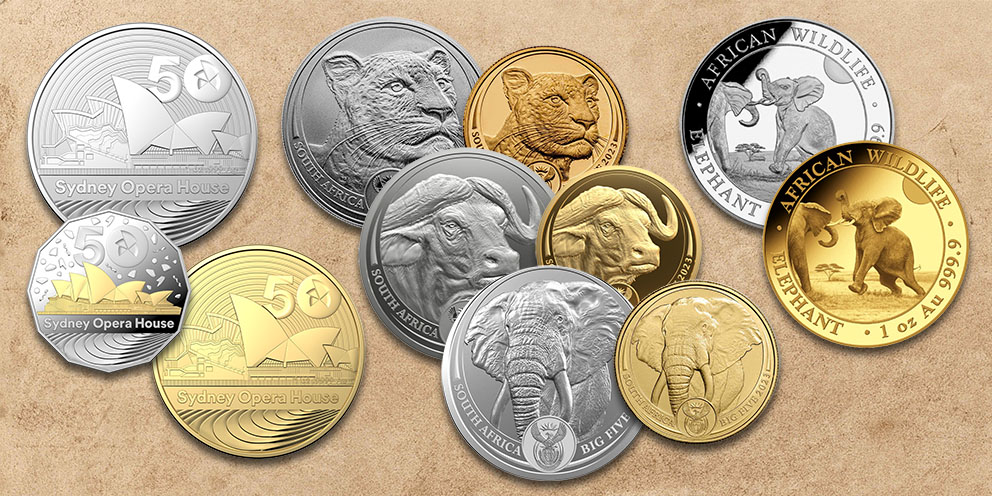 Neue Anlage- und Sammlermünzen im August 2023